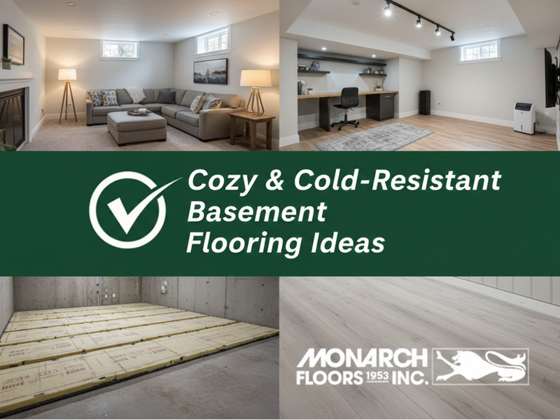 Basement flooring ideas for Edmonton