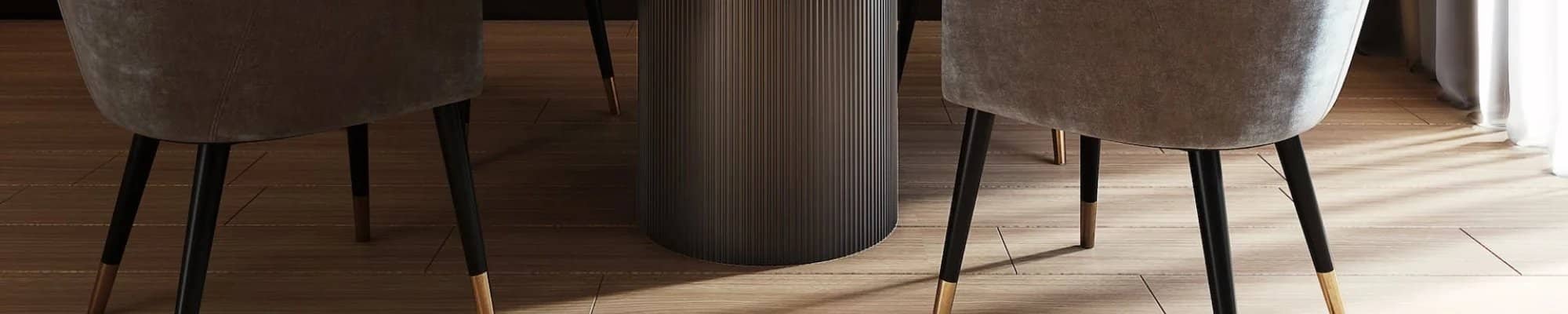 Stylish dining area with Beaulieu Flooring from Monarch Floors Inc